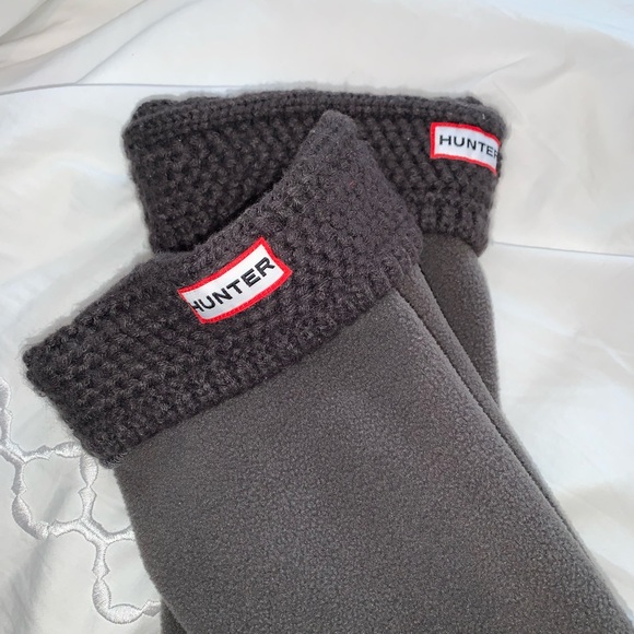 HUNTER  BOOTS & Socks WOMENS SIZE 7 - Picture 12 of 14